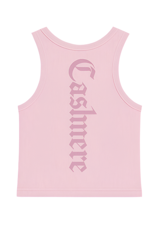 Lavender Blue Ledger Racerback Tee