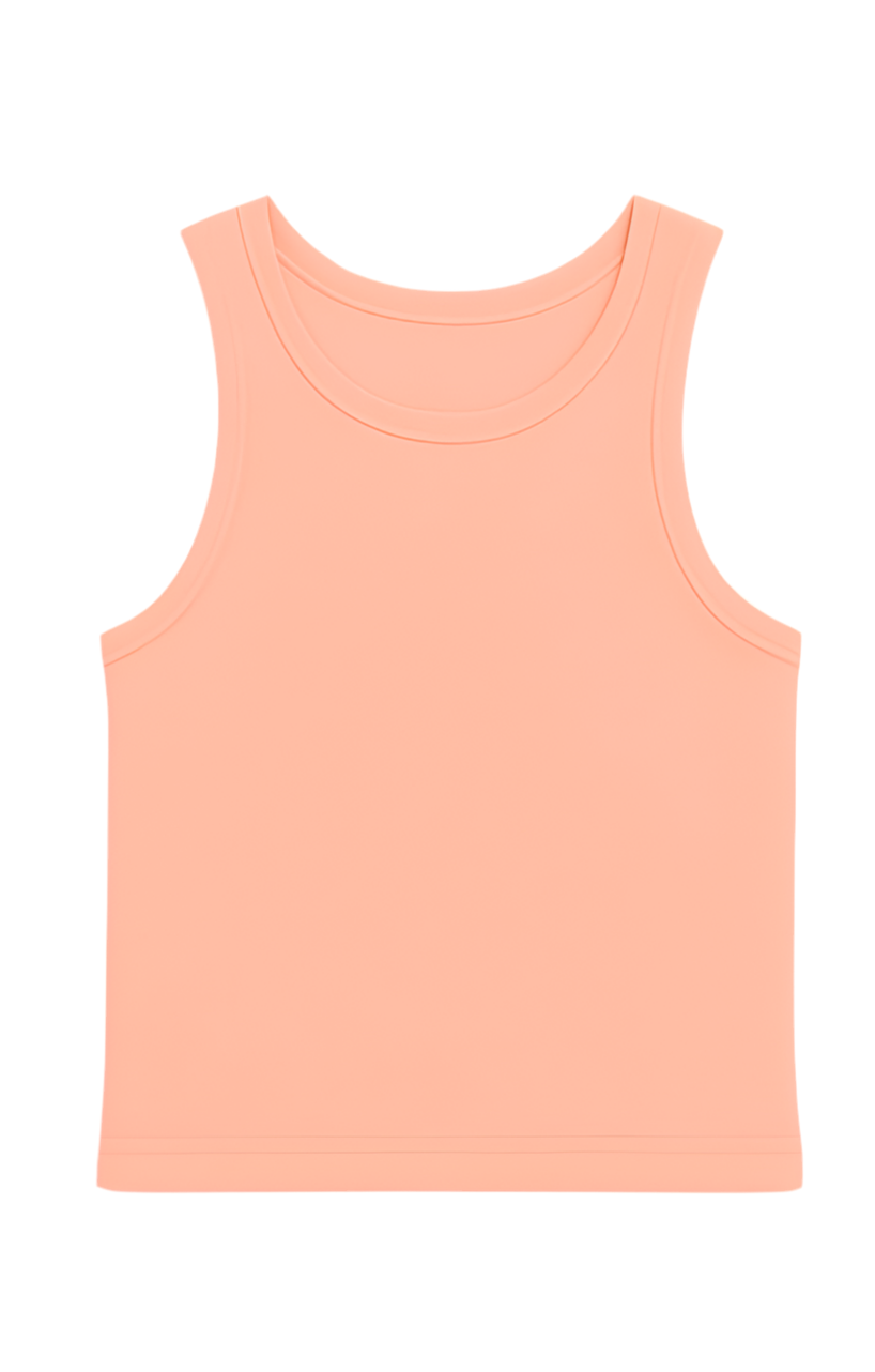 Peach Ledger Racerback Tee