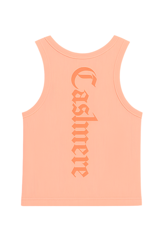 Peach Ledger Racerback Tee