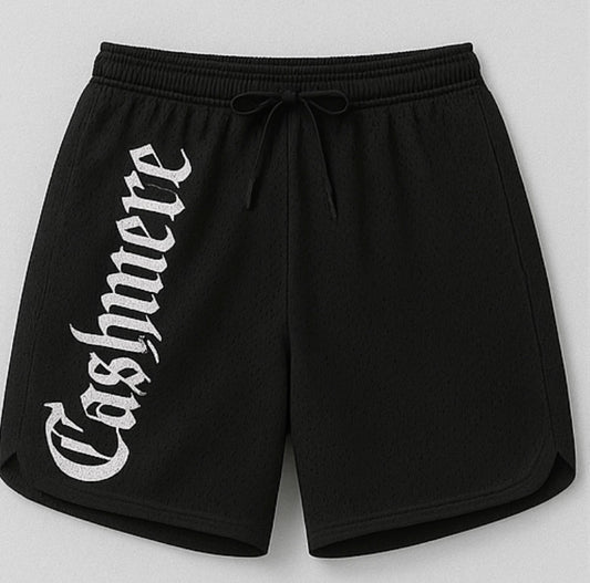 Glossy Check Shorts