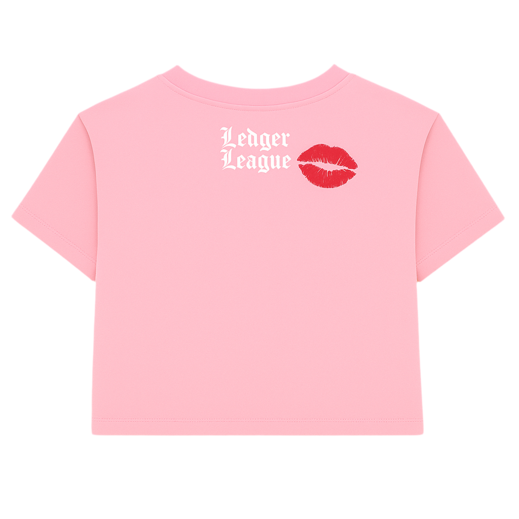 Pink Alibi Cropped Tee